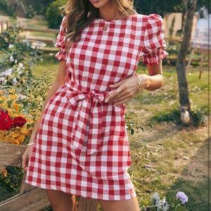 Gingham dress